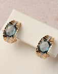 London Blue Topaz Earrings
