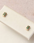 Mini Stud Esmeralda Bisel