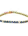 Sapphire and Diamond Bracelet