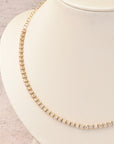 Buttercup Choker Tennis Necklace