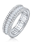 Churumbela baguettes | Anillo | Silver Collection | Plata | Gardenia Blanca