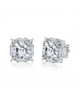 Stud princess cut con baguettes