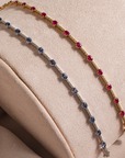 Sapphire Diamond Bracelet