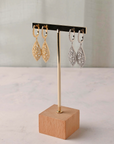 Arete colgante con baguettes