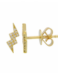 Lightning Diamond Studs