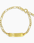 Classic Figaro Identification Baby Bracelet