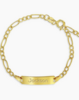 Classic Figaro Identification Baby Bracelet