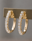 Small Oval Hoops