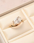 Oval Lab Diamond Ring