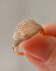 Pinky Pavé Ring