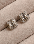 Diamond Baguette Earrings