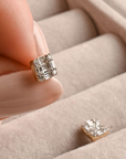 Diamond Baguette Earrings