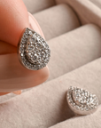 Diamond Pear Shape Earrings