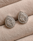 Diamond Pear Shape Earrings