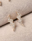 Lightning Diamond Studs