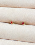 Ruby Baby Studs