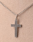 Pave Diamond Cross