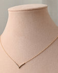 Open V Diamond Necklace