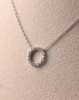 Diamond Circle Pendant