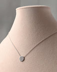 Circle Pavé Pendant