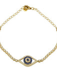 Pulsera Ojo Diamantes