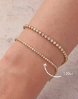 Buttercup Tennis Bracelet in Yellow Gold