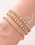 Buttercup Tennis Bracelet in Yellow Gold