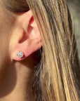 Diamond Cluster Studs