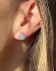 Diamond Pear Shape Earrings