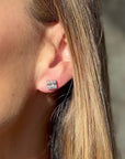 Diamond Baguette Earrings