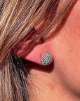 Diamond Pear Shape Earrings