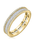 Anillo tipo churumbela 2 | Anillo | Silver Collection | Oro | Gardenia Blanca
