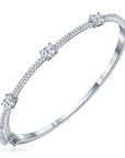 Pulsera aro oval | Pulsera | Silver Collection | Plata | Gardenia Blanca