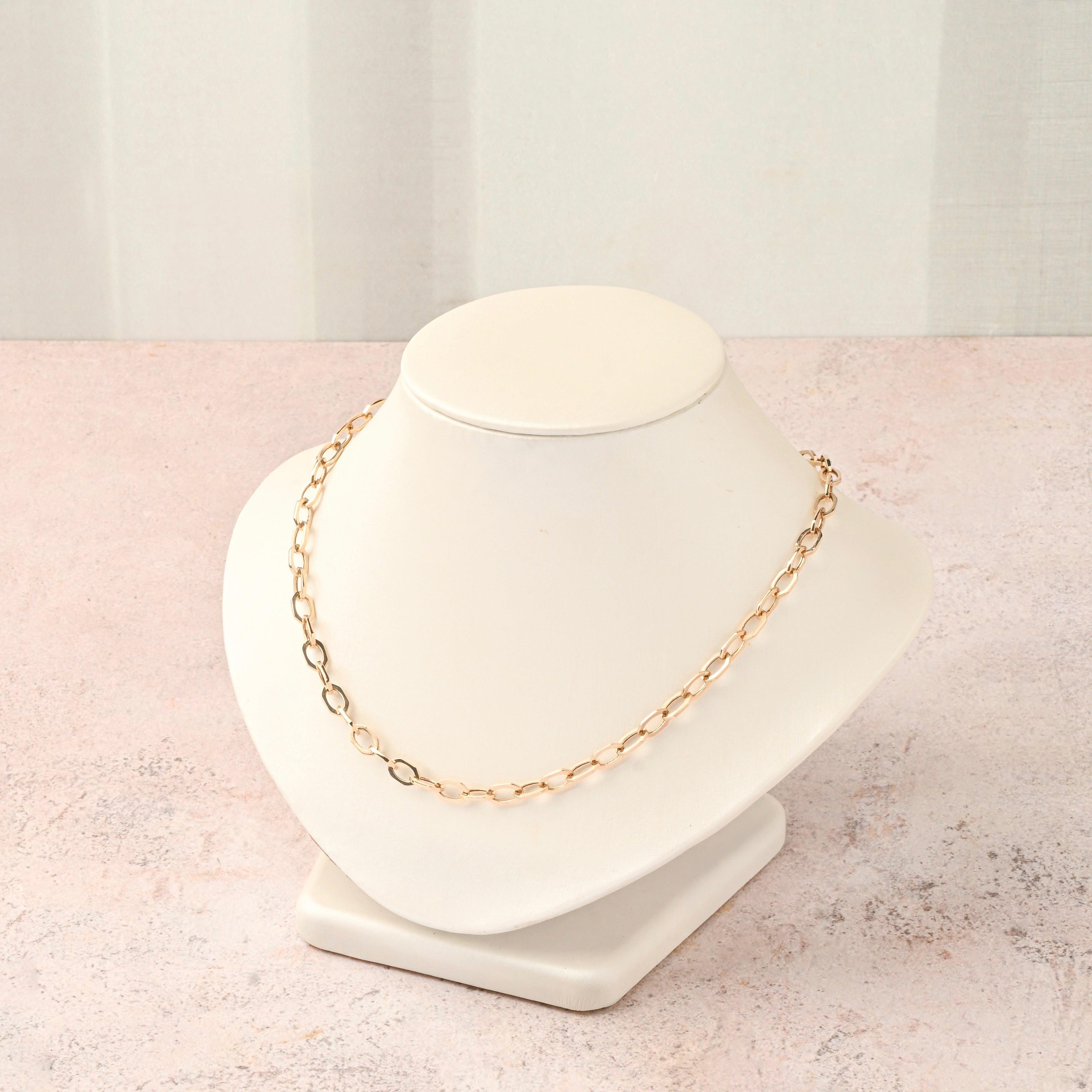 Octagon Link Necklace