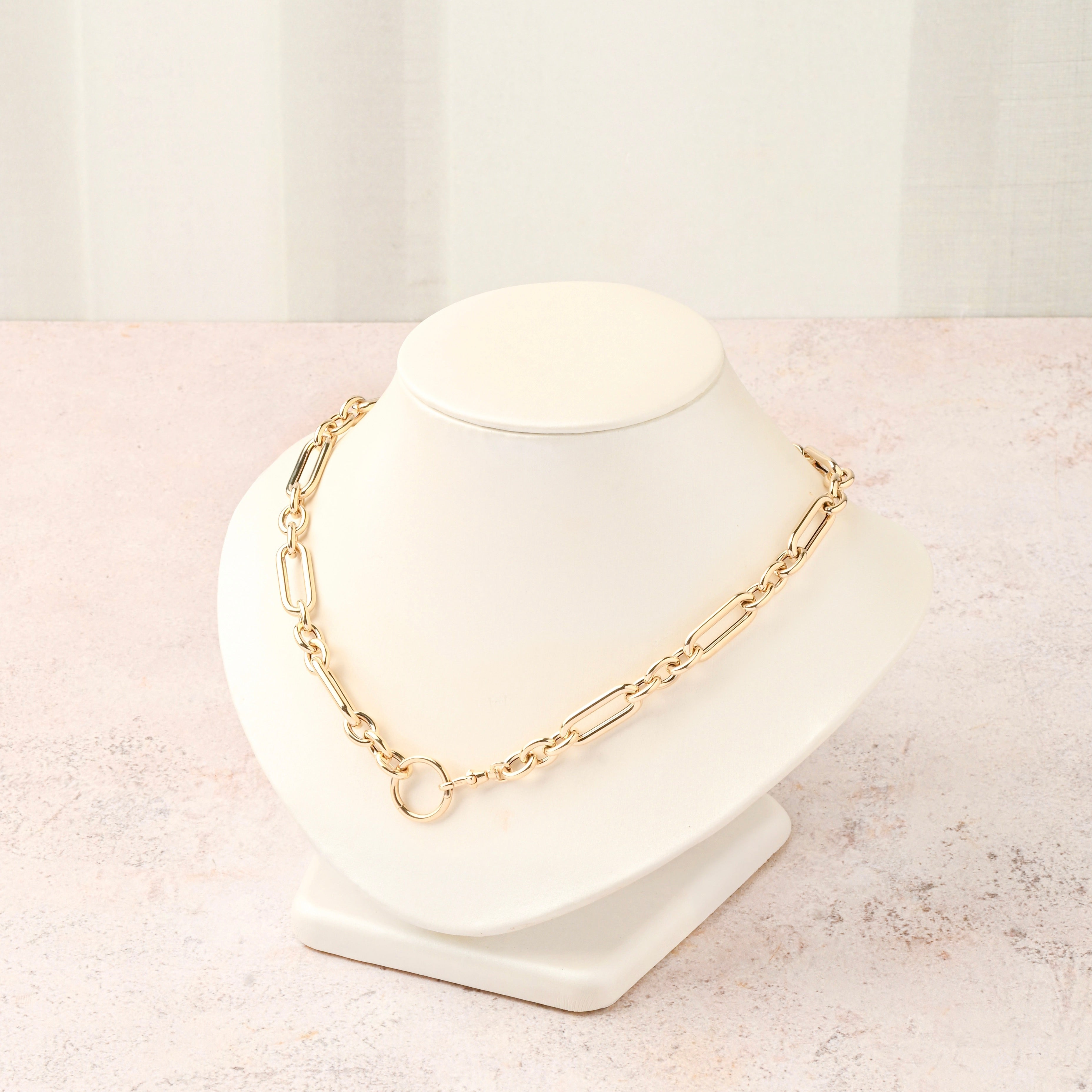 Oval Swivel Necklace