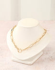 Oval Swivel Necklace