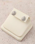 Pear Shape Cluster Stud