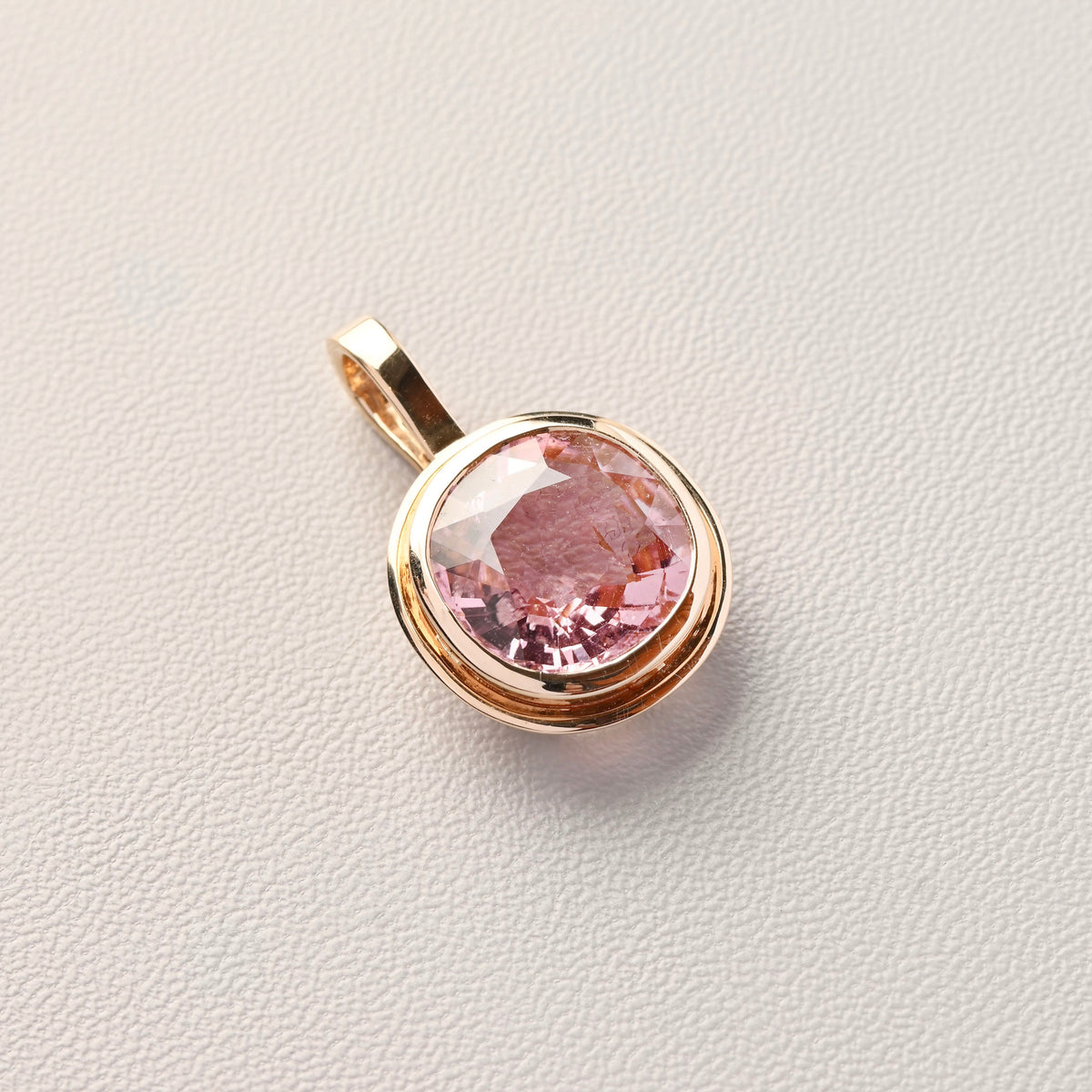 Tourmaline Bezel Pendant
