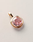 Tourmaline Bezel Pendant