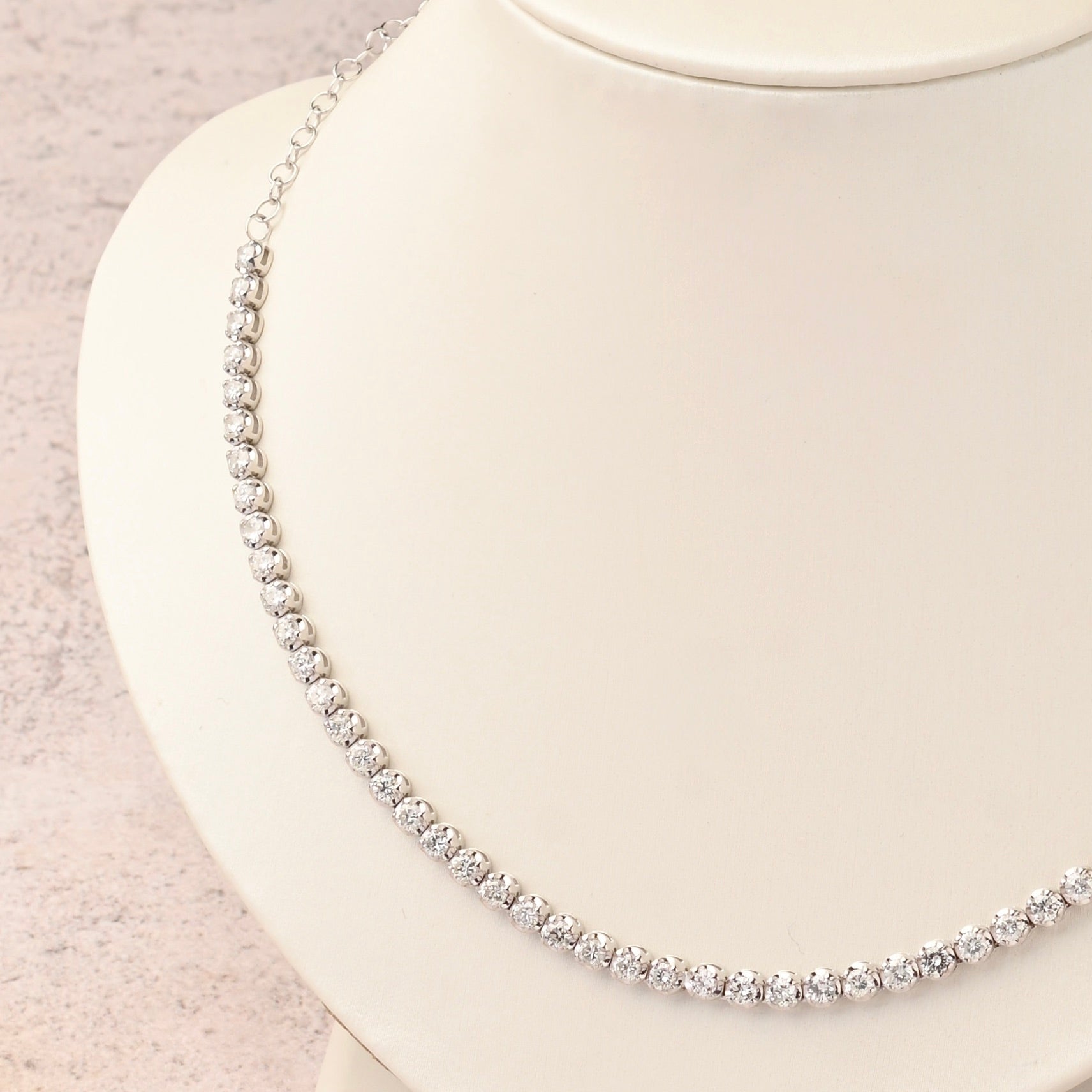 Buttercup Choker Tennis Necklace