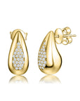 Arete gota chunky y pavé
