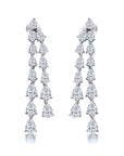 Doble Tira de Gotas Colgante
