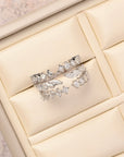Multishape Diamond Open Ring