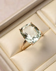 Green Amethyst Ring