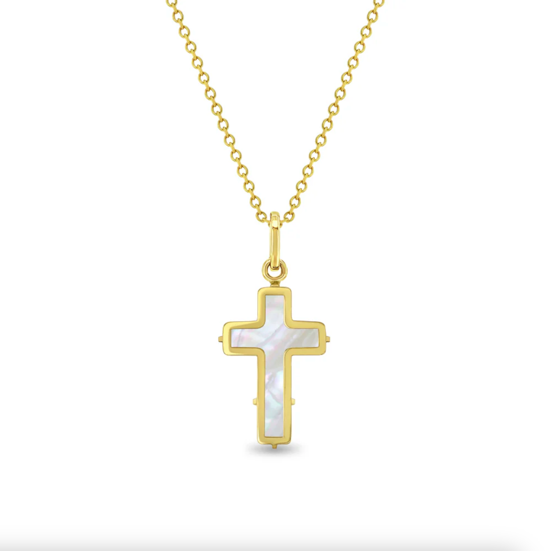Mother of Pearl Cross Baby