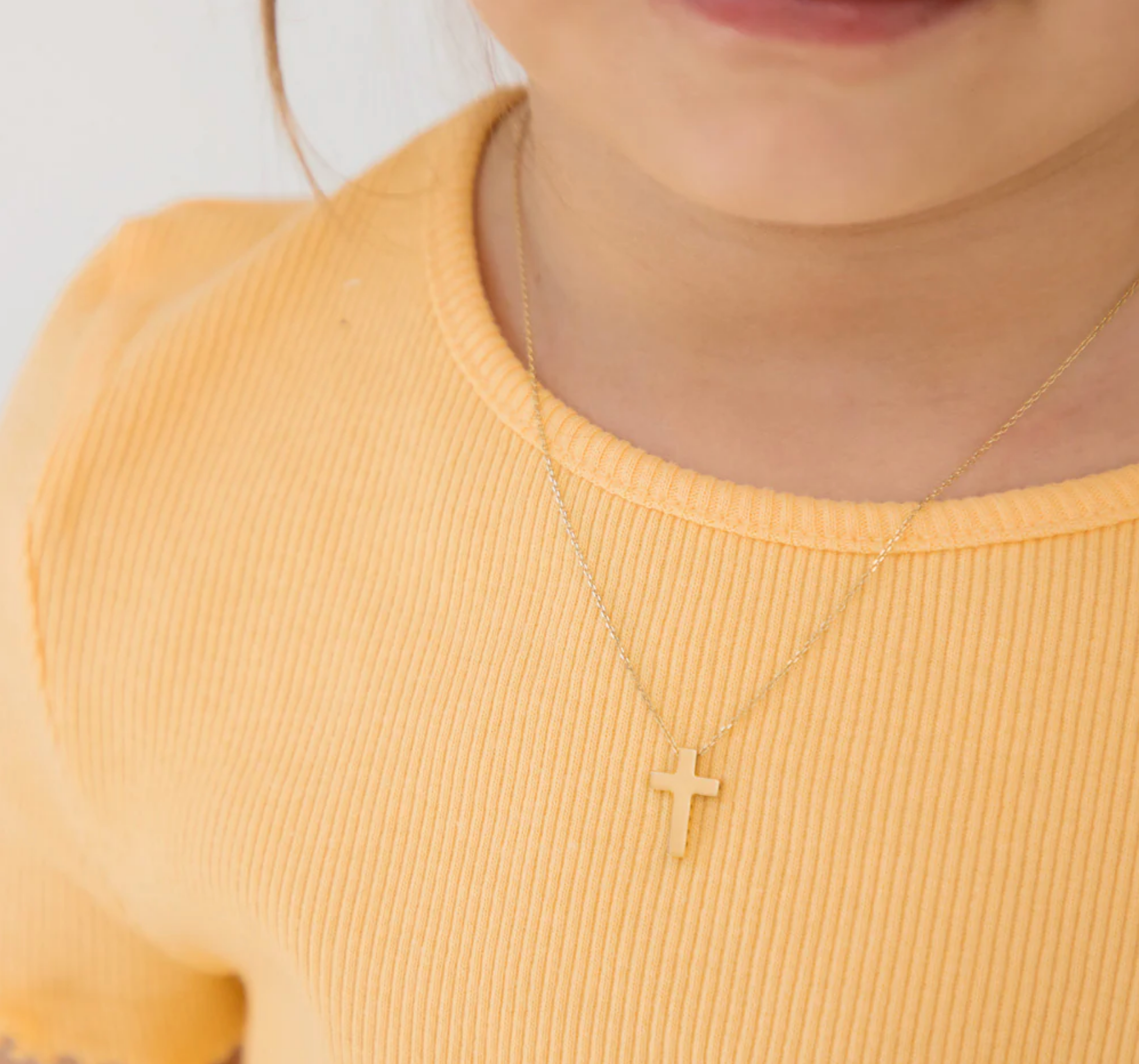 Star Cutout Cross Pendant