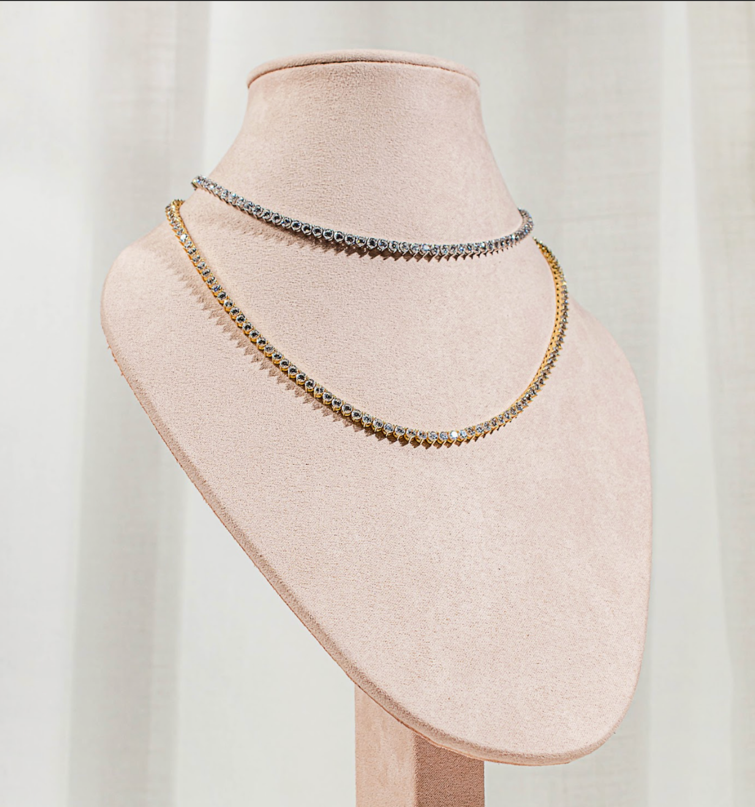 Tennis necklace 3mm
