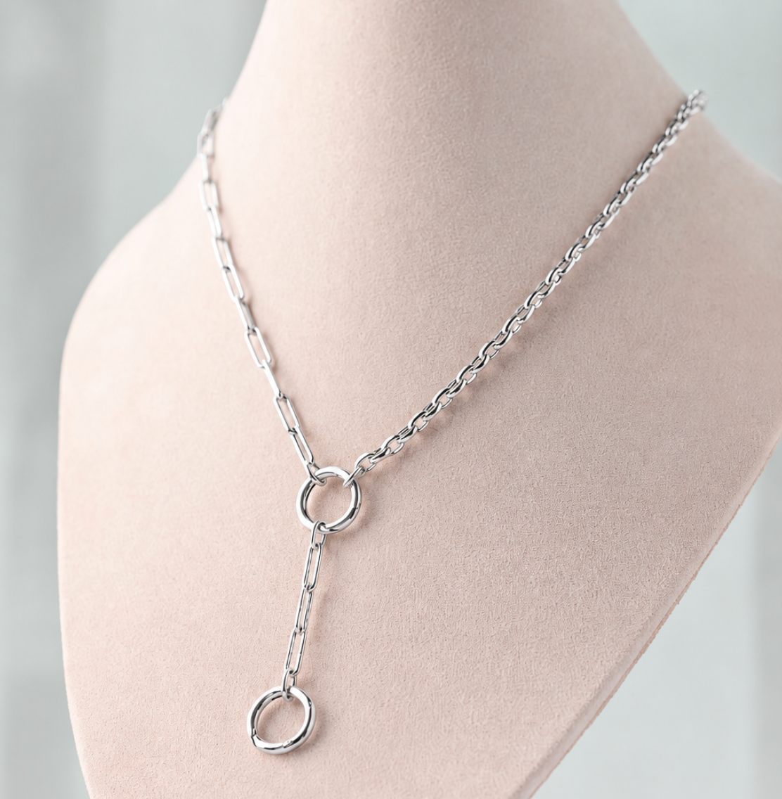 Chunky Paperclip Necklace