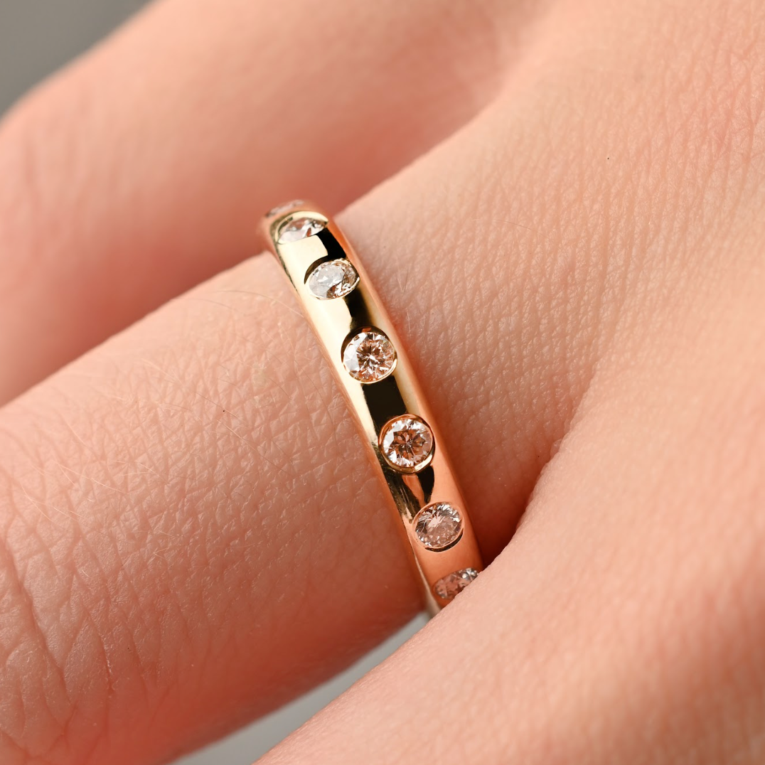 Diamond and Gold Ring
