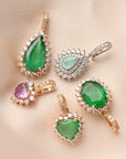 Oval Emerald Pendant